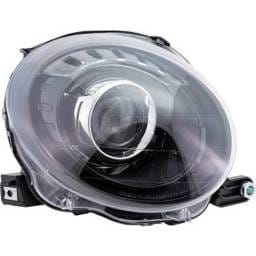 Headlight Compatible With 2012-2019 Fiat 500 1.4L I4 Right Passenger Side Halogen Repf103601q 160Hp