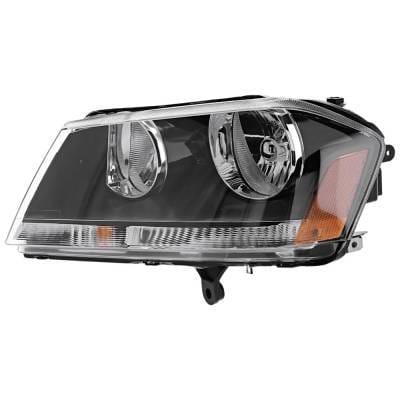 Headlight Compatible With 2008-2014 Dodge Avenger 2.4L 3.6L I4 Ed3 Left Driver Side Halogen thumbnail 3