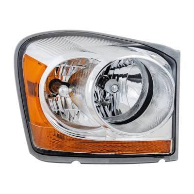 Headlight Compatible With 2006 Dodge Durango 3.7L 4.7L V6 Powertech Right Passenger Side Halogen thumbnail 3