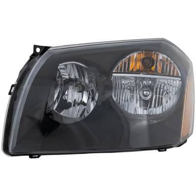 Headlight Compatible With 2005-2007 Dodge Magnum Left Driver Side Halogen D100132
