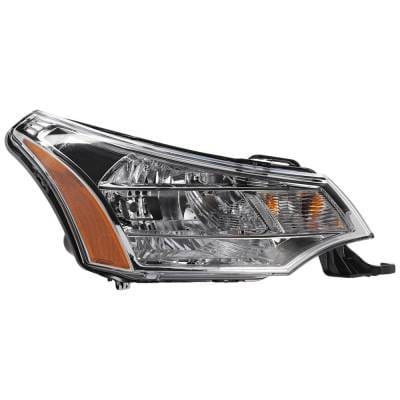 Headlight Compatible With 2008-2011 Ford Focus 2.0L I4 Dohc Right Passenger Side 140Hp Replaces