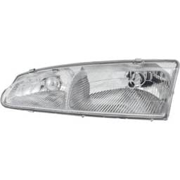 Headlight Compatible With 1996-1997 Ford Thunderbird Couga Left Driver Side Mercury Cougar Replaces