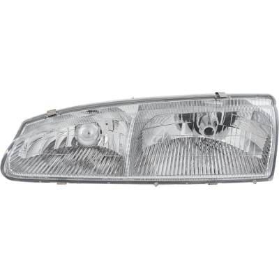 Headlight Compatible With 1996-1997 Ford Thunderbird Couga Left Driver Side Mercury Cougar Replaces thumbnail 3