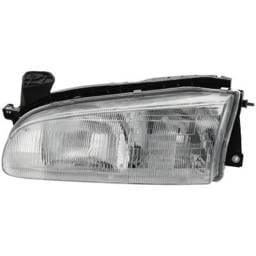 Headlight Compatible With 1993-1997 Geo Prizm 1.6L 1.8L I4 Left Driver Side 115Hp Replaces 94852390