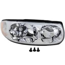 Headlight Compatible With 2000-2005 Buick Lesabre 3.8L V6 L36 Right Passenger Side 205Hp Replaces