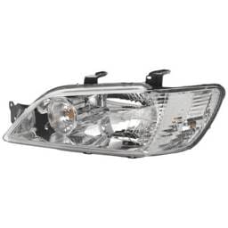 Headlight Compatible With 2002-2003 Mitsubishi Lancer 2.0L 2.4L I4 Left Driver Side 162Hp Replaces