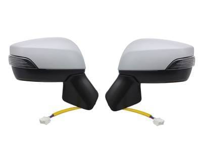 New Door Mirror Pair Compatible With Subaru Outback 2015-2016 Signal 84401Aj000 91059Al03a