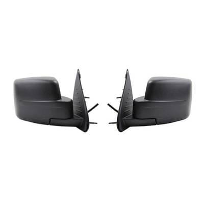 New Door Mirror Pair Power Heated Compatible With Jeep Liberty 2008-12 68067152Ac Ch1321371
