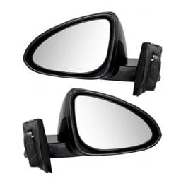 New Door Mirrors Pair Fits Chevrolet Spark Ls 2015 Gm1321451 Gm1320451 95101454