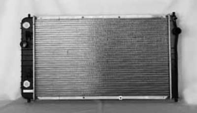 New Radiator Assembly Compatible With Pontiac 01-04 Sunfire 2.2L L4 2198Cc 2200Cc 134 Cid Cu2518