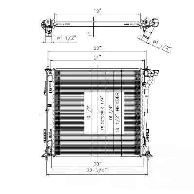 New Radiator Assembly Compatible With Hyundai Tucson 1.6L 2016-2017 25310-D3200 25310D3200 Hy3010211 thumbnail 13