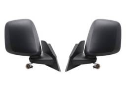 New Door Mirror Pair Compatible With Chevrolet City Express 2015-2016 Powered 96301-3Lm0d 963023Lm0d