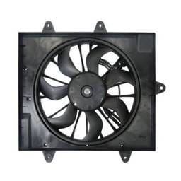 New Dual Radiator And Condenser Fan Fits Chrysler Pt Cruiser 2004 Ch3115144
