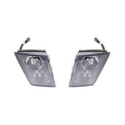 New Fog Light Pair Fits Volvo Vnl Base Straight Truck 2012-16 With Drl 82793458