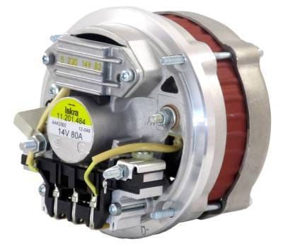12V 80A Alternator Compatible With Deutz Khd F3l1011 F4l1011f Fl1011f Volvo L20b L25b L30b L35b thumbnail 7