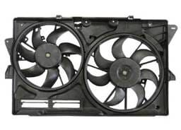 New Dual Radiator And Condenser Fan Compatible With Ford Taurus 2013-2016 Dg1z-8C607-A Dg1z8c607a