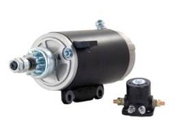 Starter Motor Compatible With & Solenoid 73-77 Evinrude Marine Outboard 135 135Hp 20513506Tba