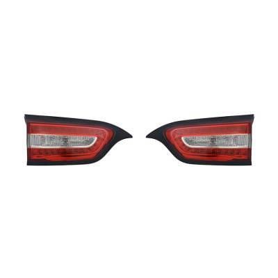 New Inner Tail Light Pair Compatible With Jeep Cherokee 2014-2016 68102920Ac Ch2803104 68102921Ac
