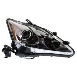Headlight Assembly Right Passenger Side Compatible With 2009-2010 Lexus Is250 Is350 Clear Lens OEM