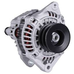 Engine Alternator Compatible With Renault Ares Tractor Iliade Magnum 24V 80 Amp OEM A003ta8491am