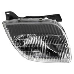 Headlight Assembly Right Passenger Side Compatible With 1995-2002 Pontiac Sunfire Clear Lens OEM
