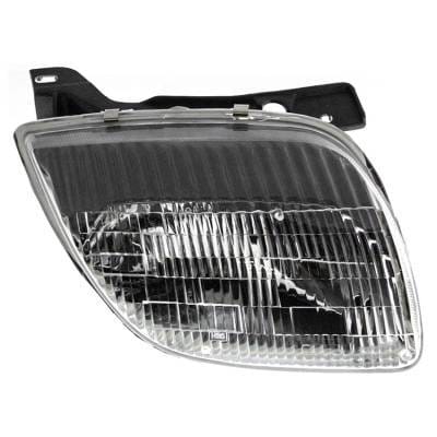 Headlight Assembly Right Passenger Side Compatible With 1995-2002 Pontiac Sunfire Clear Lens OEM