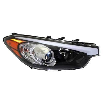 Headlight Assembly Right Passenger Side Compatible With 2014-2016 Kia Forte Sedan Forte5 Hatchback