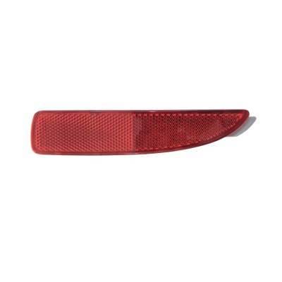 Bumper Reflector Left Driver Side Compatible With 2004-2017 Mazda 3 Sedan 2004-2009 Left 3 Sedan