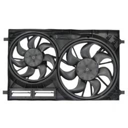 Dual Radiator And Condenser Fan Compatible With 2015-2017 Ford Transit-350 Transit-350 Hd 3.5L 3.7L