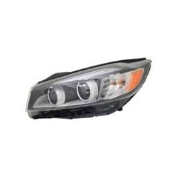 Headlight Assembly Left Driver Side Compatible With 2016-2018 Kia Sorento - With Light Bar Led P.L