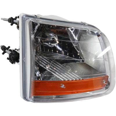 Headlight Compatible With 2001-2003 Ford F-150 4.2L 4.6L V6 Essex Triton Right Passenger Side thumbnail 3