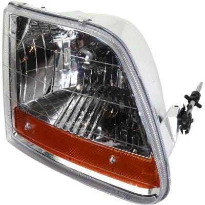 Headlight Compatible With 2001-2003 Ford F-150 4.2L 4.6L V6 Essex Triton Right Passenger Side thumbnail 5