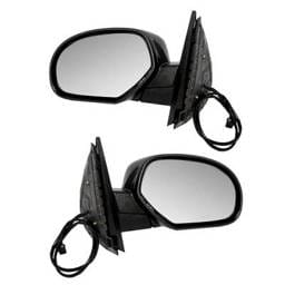 New Door Mirrors Pair Fits Chevrolet Lt Ltz 2007-13 20809968 20843177 Gm1320336