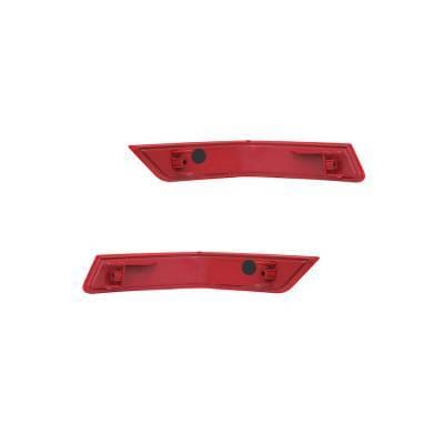 New Reflector Light Pair Fits Nissan Rogue Sl Hybrid 2017 26560-6Fv0a 265656Fv0a thumbnail 5