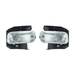 New Fog Light Pair Compatible With Ford F-250 1999-2003 1L3z-15200-Aa 1L3z15200aa 1L3z15200ab 1L3z