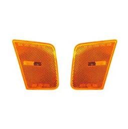 New Pair Of Side Marker Lights Compatible With Jeep Liberty 2005-2007 55156882Ab 55156883Ab