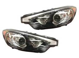 Headlight Assembly Left Driver Side And Right Passenger Side Compatible With 2014-2015 Kia Forte