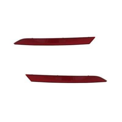 New Pair Of Reflector Lights Compatible With Volkswagen Cc 2009-12 3C8-945-106-B Vw1185106 Vw1184106 thumbnail 2