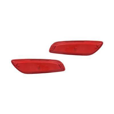 New Pair Of Reflector Lights Compatible With Hyundai Santa Fe 2010-12 Hy1184107 92409-2B510 thumbnail 5