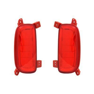 New Pair Of Reflector Lights Compatible With Kia Sorento 2014-2015 Ex Ki1184104 92406 92405 2P700