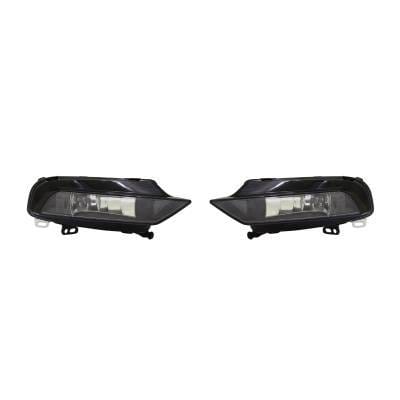 New Fog Light Pair Compatible With Audi A3 2015-2016 Au2593120 Au2592120 8V0 941 699 B 8V0-941-699-B thumbnail 2