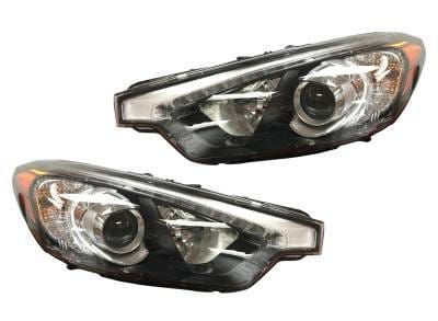 Headlight Assembly Left Driver Side And Right Passenger Side Compatible With 2014-2015 Kia Forte thumbnail 3