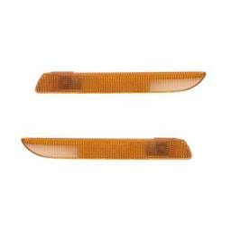 New Front Side Marker Light Pair Compatible With Saab 9-3 2003-06 2007 12785990 12785954 12 785 990