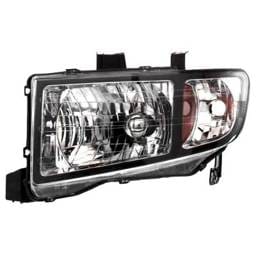 Headlight Assembly Left Driver Side Compatible With 2006-2008 Honda Ridgeline Rts Crew Cab Pickup