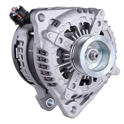 New 240A Regular Wheel 6 Groove Cw Alternator Compatible With Ford F-150 Xlt Lariat Platinum Xl King
