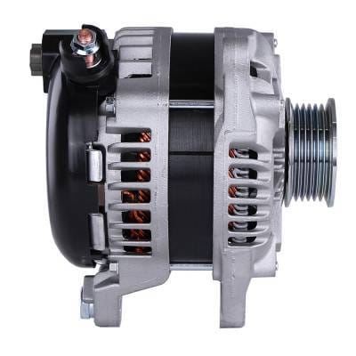 New 240A Regular Wheel 6 Groove Cw Alternator Compatible With Ford F-150 Xlt Lariat Platinum Xl King thumbnail 3