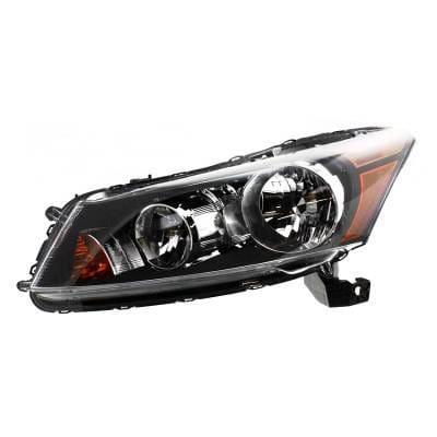 Headlight Assembly Left Driver Side Compatible With 2008-2012 Honda Accord Lx-P Sedan Accord Ex-L