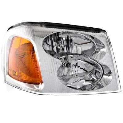 Headlight Assembly Right Passenger Side Compatible With 2002-2009 Gmc Envoy Sle Sport Utility Envoy