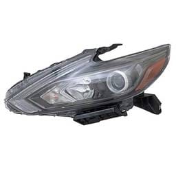 Headlight Assembly Left Driver Side Compatible With Nissan Halogen Clear Lens OEM 26060-9Hs4a Direct