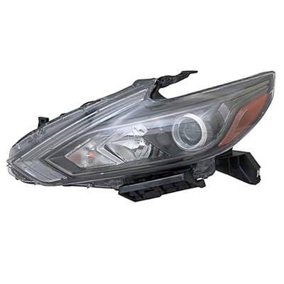 Headlight Assembly Left Driver Side Compatible With Nissan Halogen Clear Lens OEM 26060-9Hs4a Direct